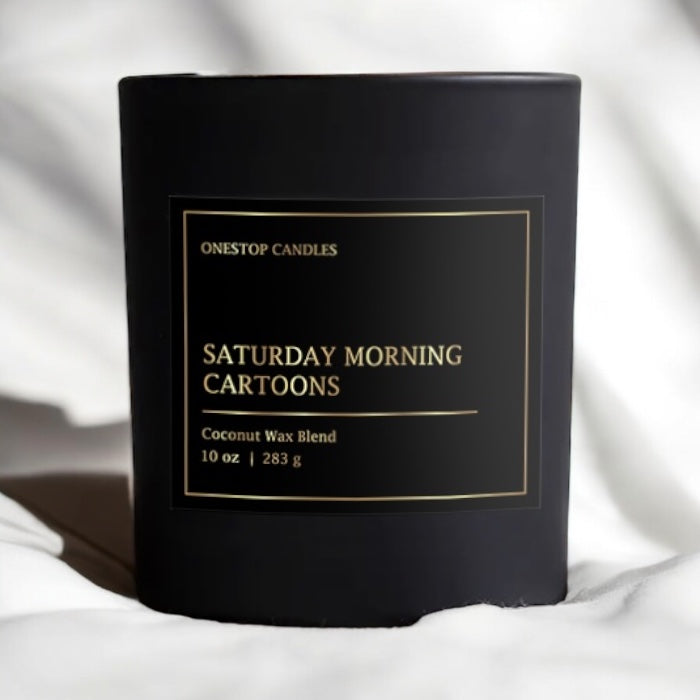 Saturday Morning Cartoons Candle