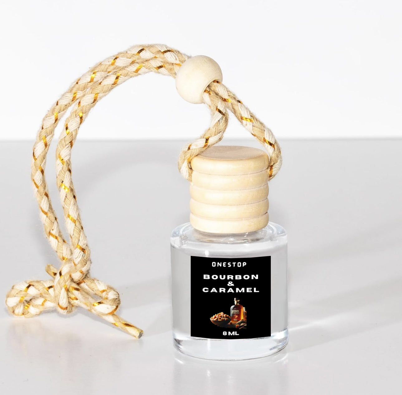 Bourbon and Caramel Car Air Freshener Diffuser