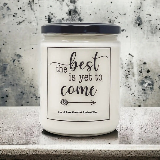 Gift Candle (The best is yet to come) Candle OneStopCandles